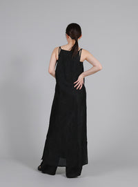 【Et】Crepe Camisole Onepiece