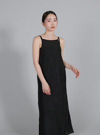 【Et】Crepe Camisole Onepiece