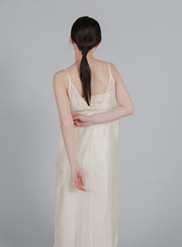 【Et】Crepe Camisole Onepiece