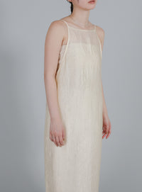 【Et】Crepe Camisole Onepiece