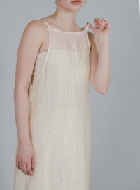 【Et】Crepe Camisole Onepiece
