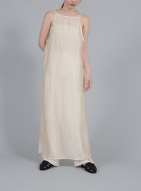 【Et】Crepe Camisole Onepiece