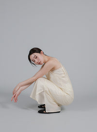 【Et】Crepe Camisole Onepiece