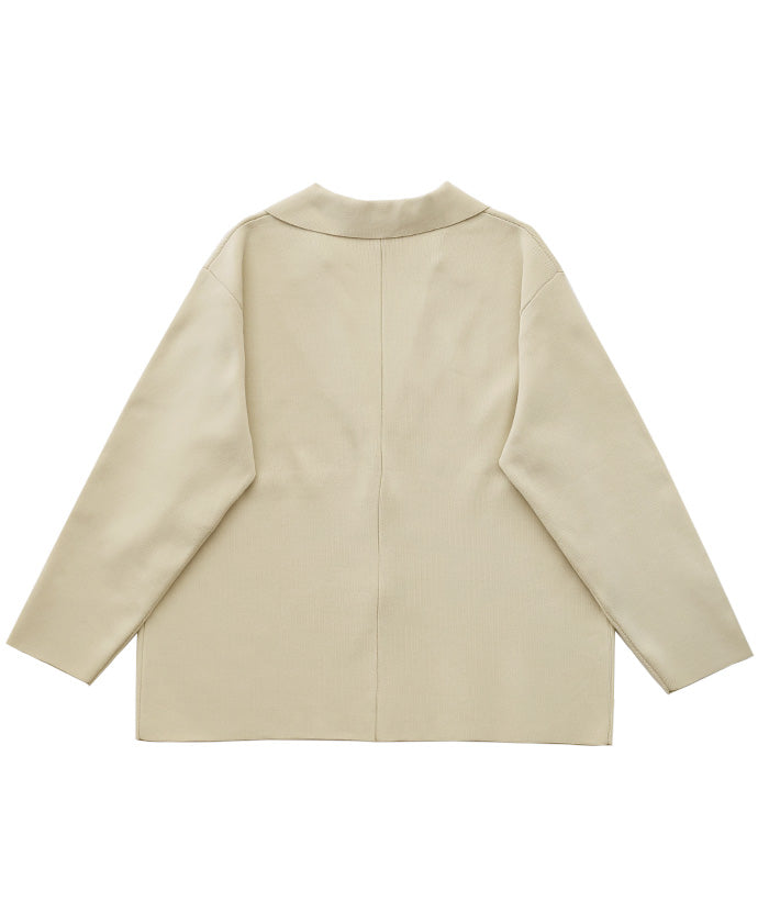 【Et】スポンディッシュニットジャケット