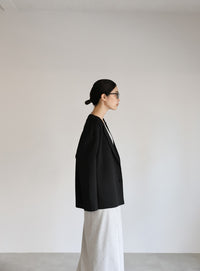 【Et】スポンディッシュニットジャケット