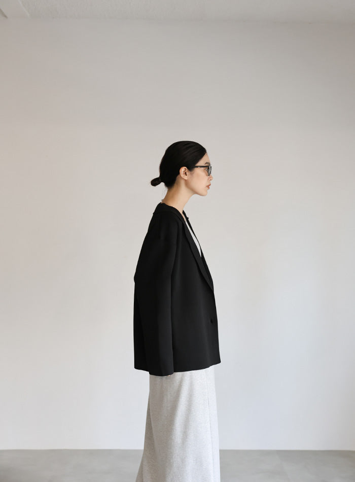【Et】スポンディッシュニットジャケット