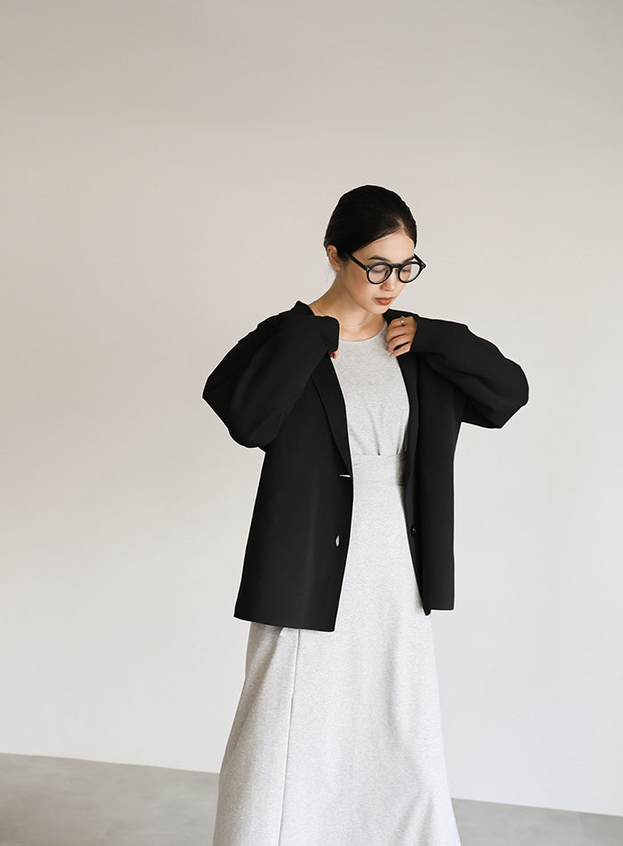 【Et】スポンディッシュニットジャケット