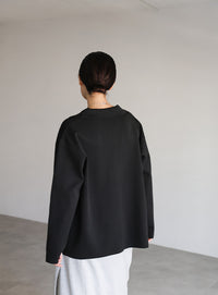 【Et】スポンディッシュニットジャケット
