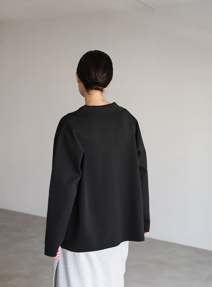 【Et】スポンディッシュニットジャケット