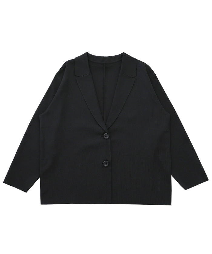 【Et】スポンディッシュニットジャケット