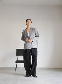 【Et】スポンディッシュニットジャケット