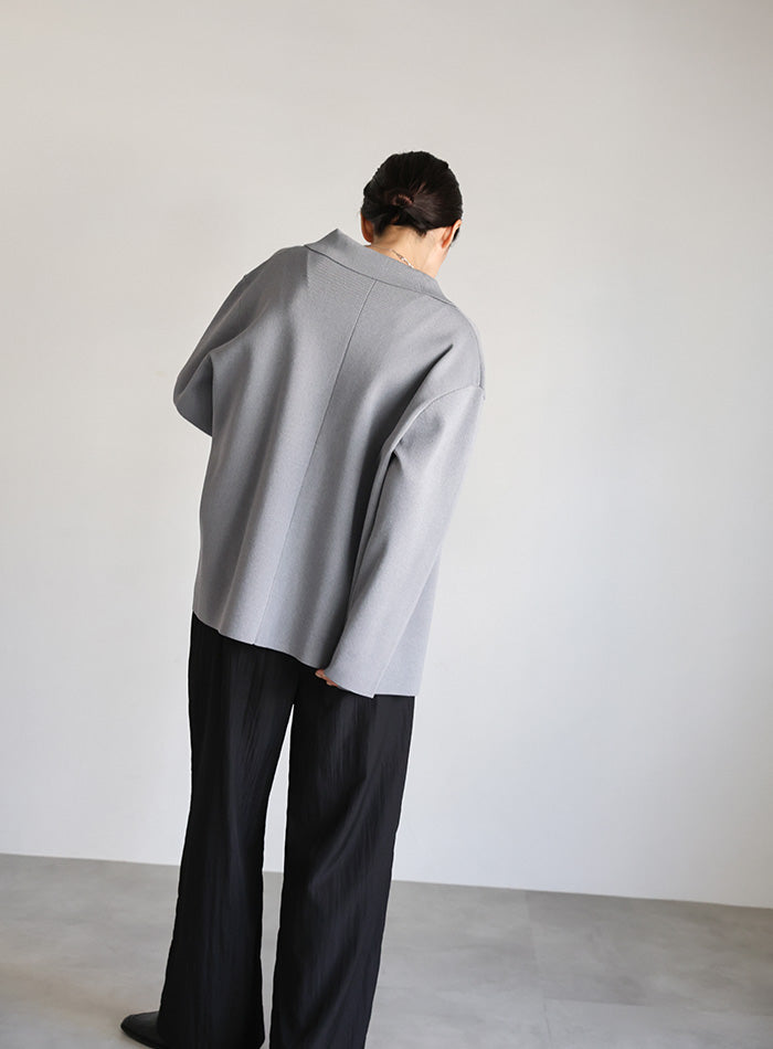 【Et】スポンディッシュニットジャケット