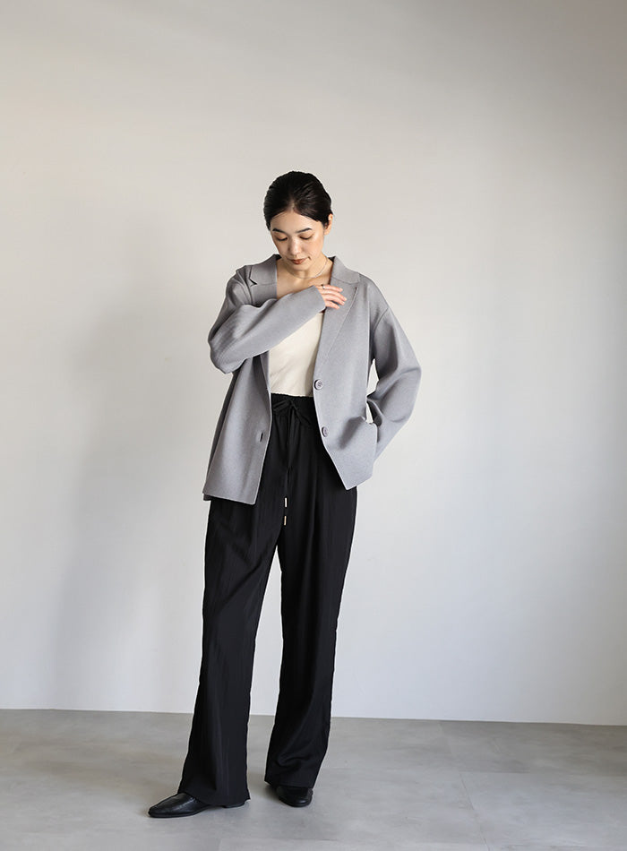 【Et】スポンディッシュニットジャケット
