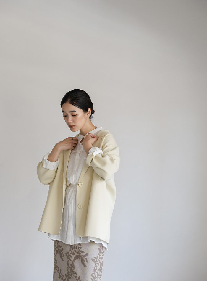 【Et】スポンディッシュニットジャケット