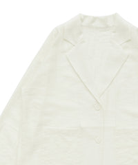 【Et】Sheer Tailored Jacket