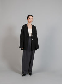 【Et】Sheer Tailored Jacket