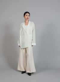 【Et】Sheer Tailored Jacket