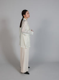 【Et】Sheer Tailored Jacket