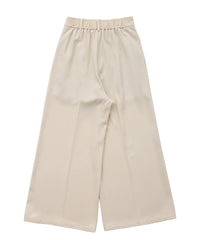 【Et】Two-tuck Wide Pants