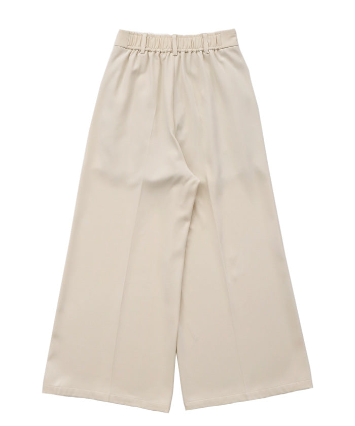 【Et】Two-tuck Wide Pants