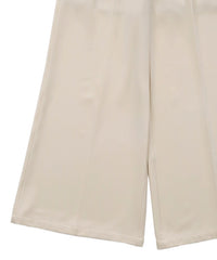 【Et】Two-tuck Wide Pants