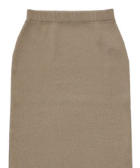 【Et】Simple Knit Tight Skirt