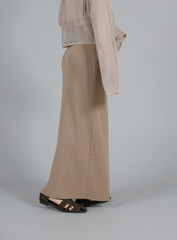 【Et】Simple Knit Tight Skirt