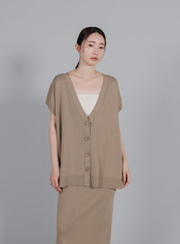 【Et】Simple Knit Tight Skirt