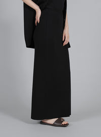 【Et】Simple Knit Tight Skirt