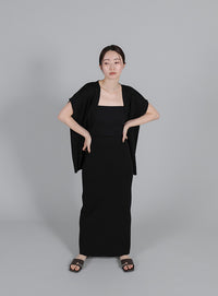 【Et】Simple Knit Tight Skirt
