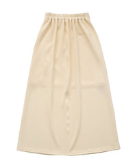 【Et】Cut Georgette Narrow Skirt