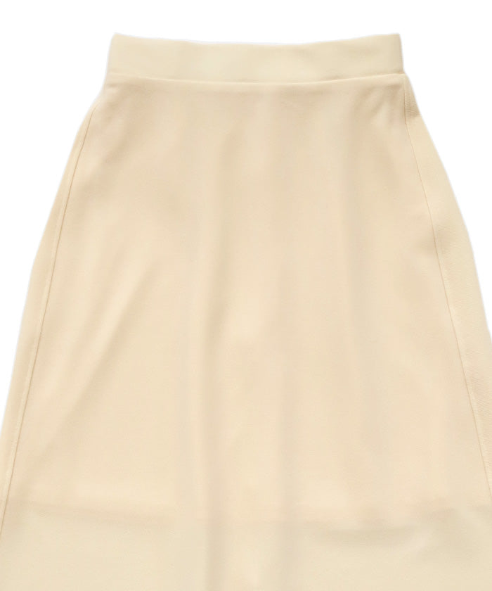 【Et】Cut Georgette Narrow Skirt