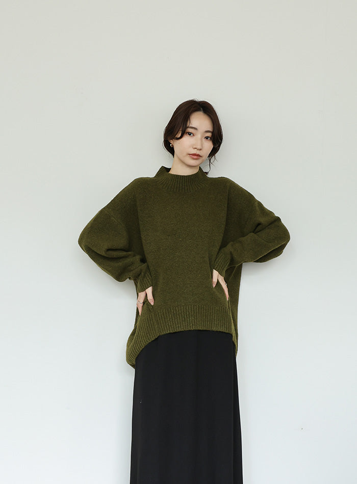 【Et】Cut Georgette Narrow Skirt