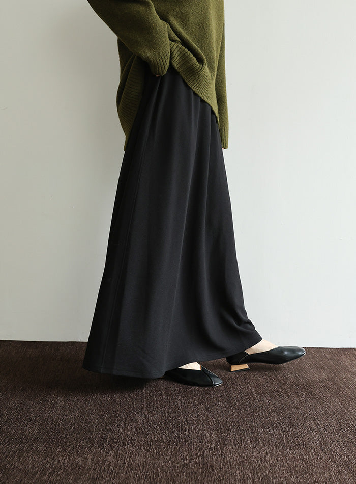 【Et】Cut Georgette Narrow Skirt