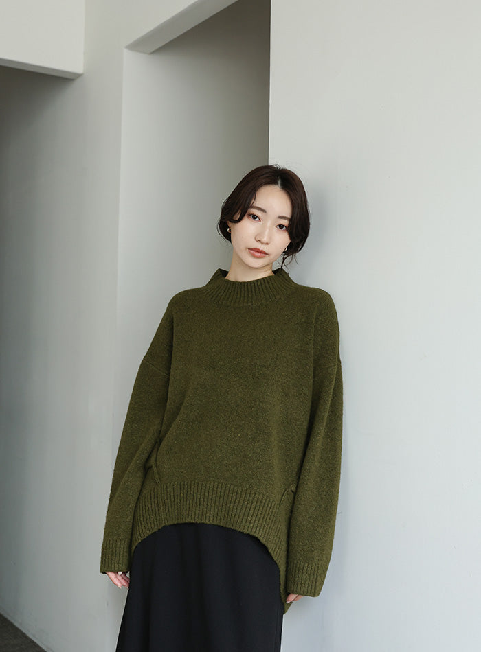 【Et】Cut Georgette Narrow Skirt