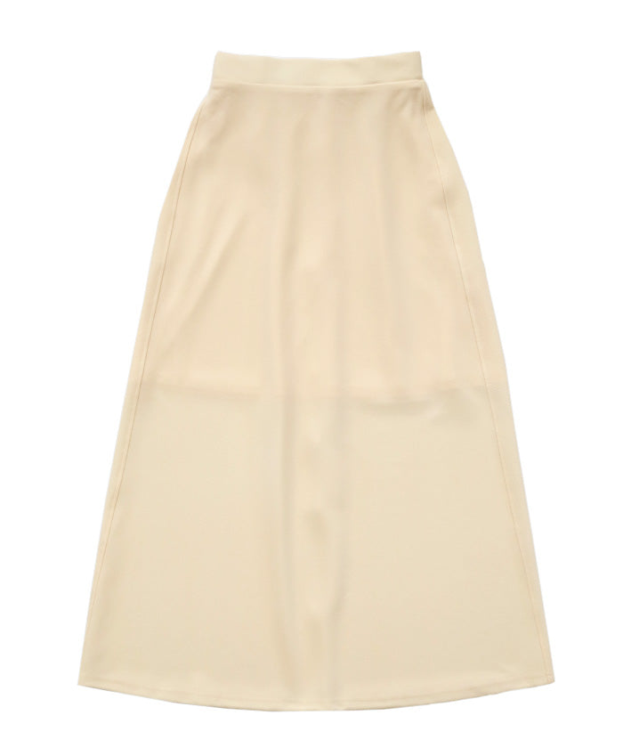 【Et】Cut Georgette Narrow Skirt