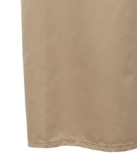 【Et】Matte Satin I-line Long Skirt