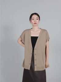 【Et】Matte Satin I-line Long Skirt