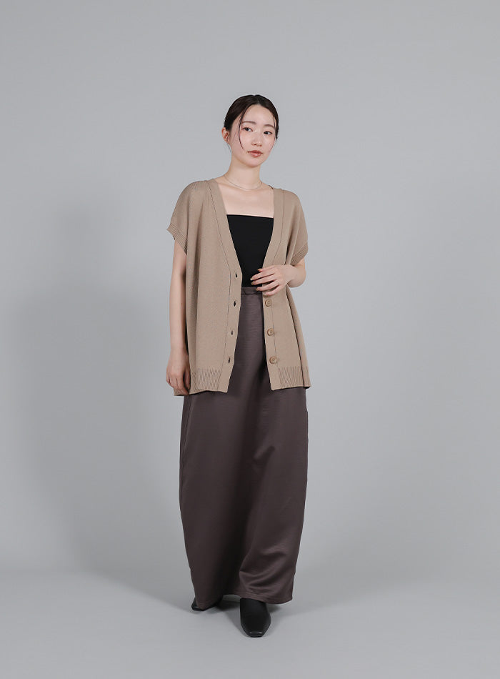 Et】Oversized V-neck Knit Vest – SELECT MOCA