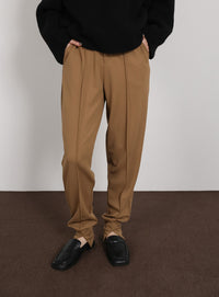 【Et】Center Slit Jogger Pants