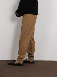 【Et】Center Slit Jogger Pants