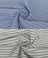 【Et】2Way Striped Oversized Blouse