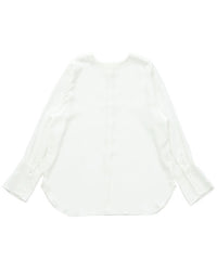 【Et】Button Design Wide Cuff Blouse