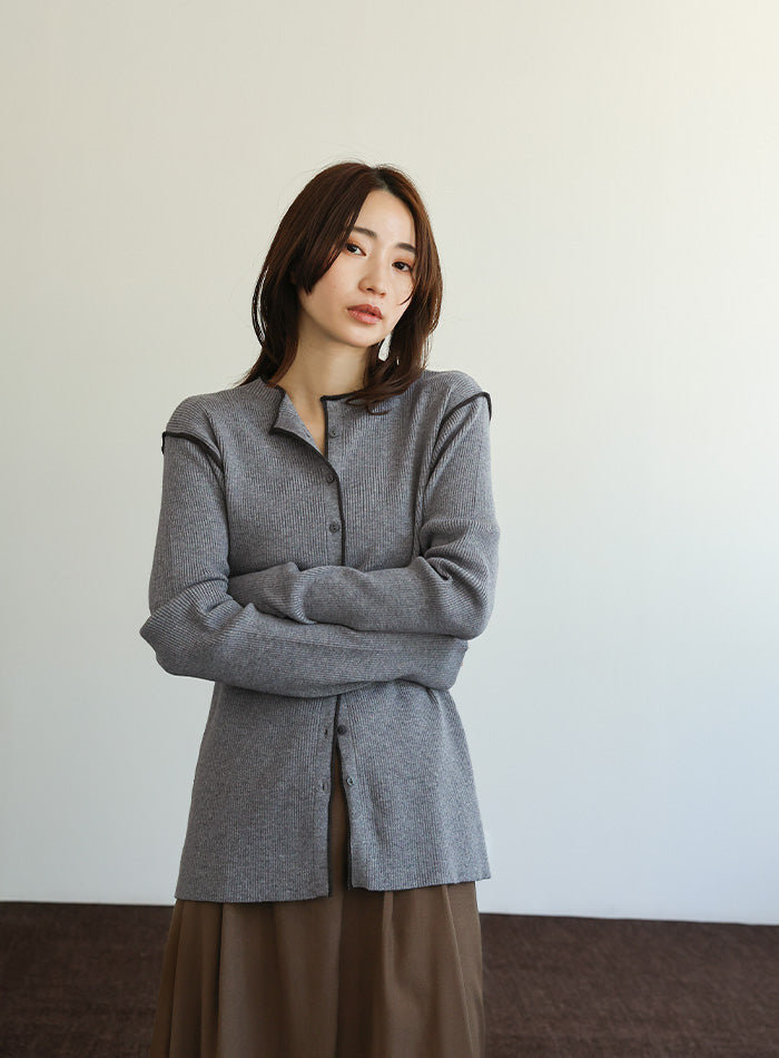 Et】Color linking Cardigan – SELECT MOCA