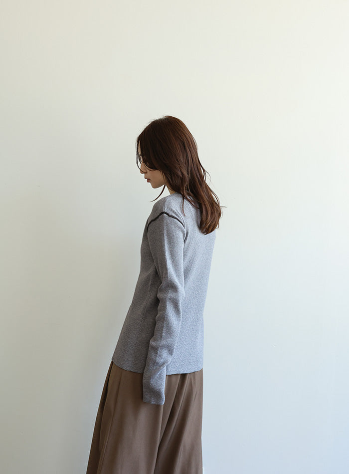 Et】Color linking Cardigan – SELECT MOCA