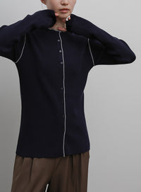【Et】Color linking Cardigan