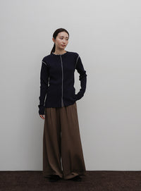 【Et】Color linking Cardigan