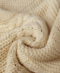 【Et】Cable wide cardigan