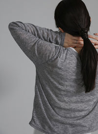 【Et】Bicolor Tank Top Cardigan Set