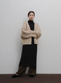 【Et】Alpaca Touch Garter Bolero